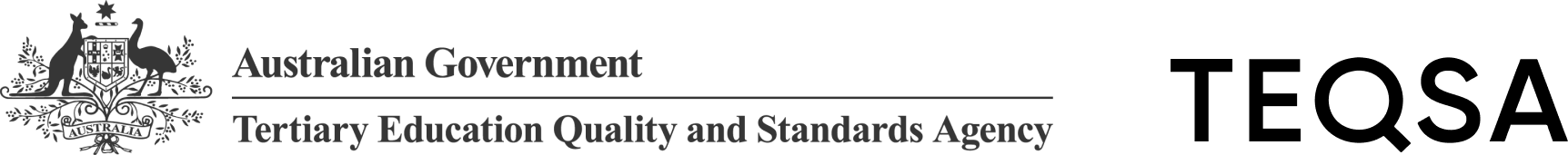 TEQSA - Tertiary Education Quality and Standards Agency Logo